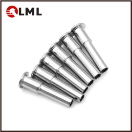 Custom Made Semi Hollow Steel Shoulder Rivets In Stock