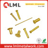 Custom Made Round Head Solid Brass Rivets With Different Kinds