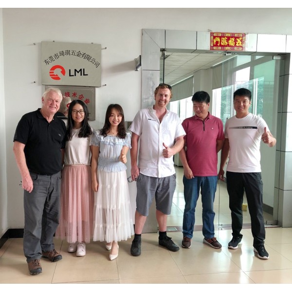 Two groups of customers visited LML