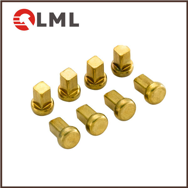 Custom Made Round Head Solid Brass Rivets With Different Kinds Rivets