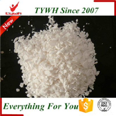 Snow white calcium chloride pellets