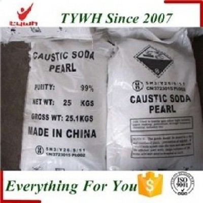 chemical name of caustic soda storage