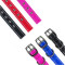Heavy Duty Nylon Metal Buckle Dog pet Collar With Reflective Stitiches