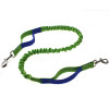 Dual Handle Bungee Reflective Colorful Nylon Dog Leash Manufacturer