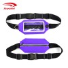 Transparent Plastic Cover Water Resistant Running Belt Waist Pack with Pet