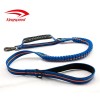Comfortable Padded Dual Handles Safety Walking Bungee Dog Leash