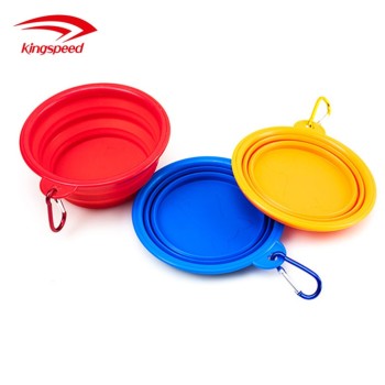 Premium Portable Collapsible Silicone Pet Bowl for Food and Water