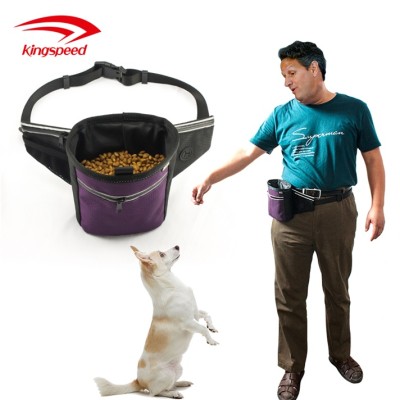 Comfortable Adjustable Belt Reflective Dog Treat Bag