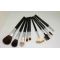 10Pcs/kits Pro Cosmetic Makeup Brush Set Foundation Powder Eyeliner Brushes, full complete makeup brush set,makeup gift sets