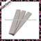 Professional salon use zebra nail file square end shape