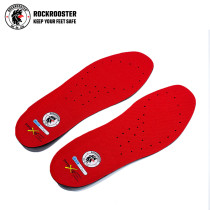 ROCKROOSTER anti-futigue PU footbed red