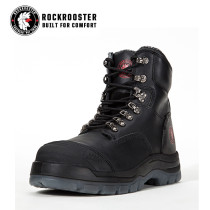 KENSINGTON---ROCKROOSTER AK Series Men's work boots Zip sided water proof boots with steel toe cap