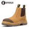 GAMMON---ROCKROOSTER AK Series Men's work boots Ankle height elastic sided boots with steel toe cap