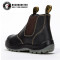LOKA---ROCKROOSTER AC Series Men's work boots Ankle height elastic sided boots with steel toe cap