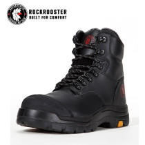 KNOX---ROCKROOSTER AK Series Men's work boots Lace up ankle boots with steel toe cap
