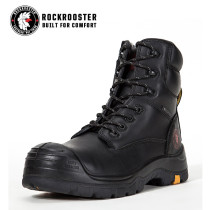HOVEN---ROCKROOSTER AK Series Men's work boots Zip-sided ankle boots withcomposite toe cap PU/Rubber outsole