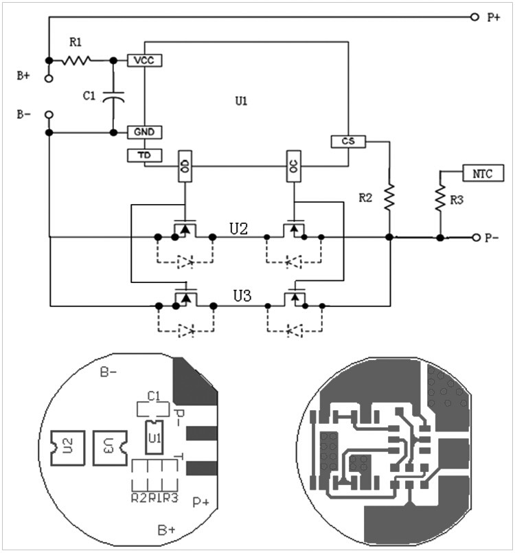 3.7V 2.2Ah锂电池