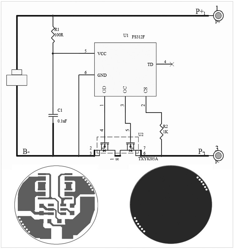 li ion battery 1s4p