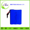 3.7V ICR18650 6600mAh锂电池组