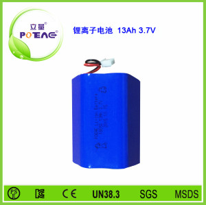 3.7V ICR18650 13Ah锂电池组