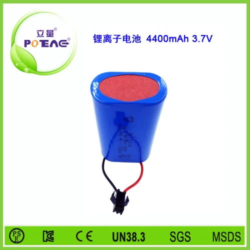 3.7V ICR18650 4400mAh锂电池组