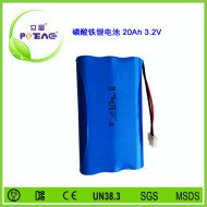 3.2V ICR18650 20Ah鋰電池組