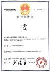 Company trademark registration certificate