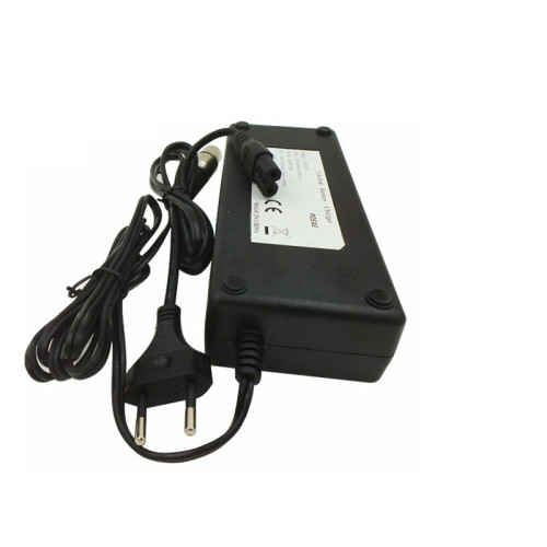 3A 28.8V lifepo4 battery charger with XLR connector made in Dongguan