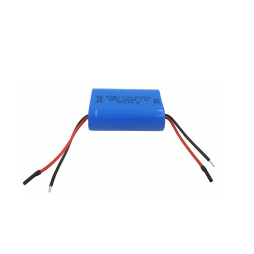 18500 1600mah rechargeable lithium ion battery 7.4v 11.84wh for tablet/solar lights in Canada