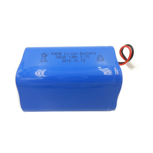 Customized 18650 3.7v 13ah lithium ion battery for Camping curing light Guangzhou