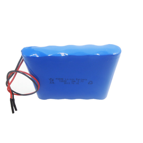 Rechargeable 3.7v 18650 12Ah lithium battery pack for air pump led flood light Dongguan