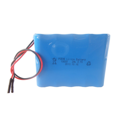 Rechargeable 3.7v 18650 12Ah lithium battery pack for air pump led flood light Dongguan