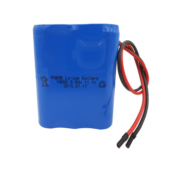 Deep cycle 3S3p 18650 12v 6600mah power supply lithium ion battery pack for power bank in malaysia