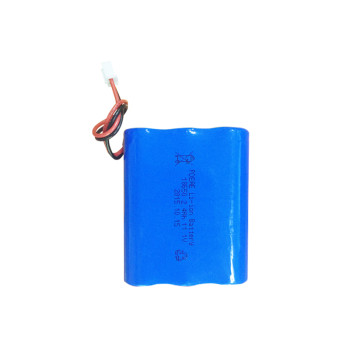 3S1P 12V 2.4Ah rechargeable li-ion 18650 battery pack for alarm telescope Malaysia