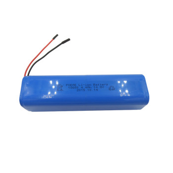 Gold supplier 4s2p 14.8 v 4400mah 18650 li-ion battery pack for solar power led lights Russia