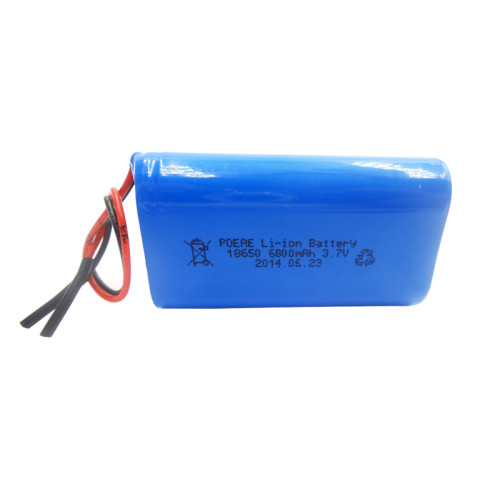 18650 6800mAh 3.7v rechargeable li-ion battery for induction mirror curing light India