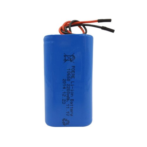 18650 11.1v 2200mAh li-ion battery pack for massage stick gps tracker North America