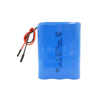 3S1P 18650 12v 2200mah rechargeable li-ion battery pack for led strip infusion pump China