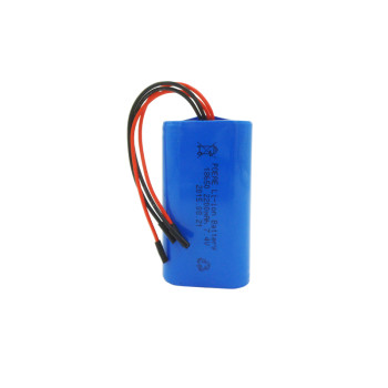 Wholesale 18650 2S1P 7.4v 2200mah li-ion rechargeable battery pack for LED table lamp UK