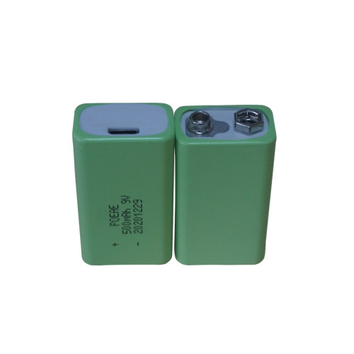 Standard prismatic china 9v 500mah rechargeable lipo battery