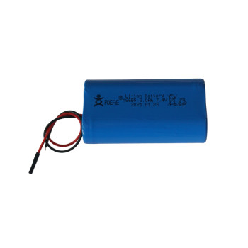 Standard rechargeable 7.4v 3000mah 18650 li ion battery pack for LCD panel