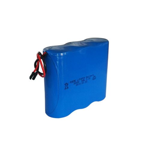 High performance 1s3p 26650 3.2v 6ah lifepo4 battery pack for replacement