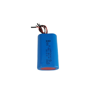 18650 6.4v 1500mah rechargeable li ion battery for solar control system