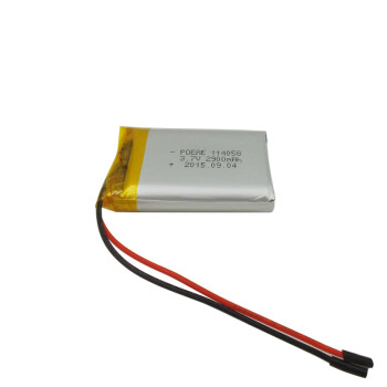 single 114058 battery 3.7v 2900mah rechargeable li polymer battery
