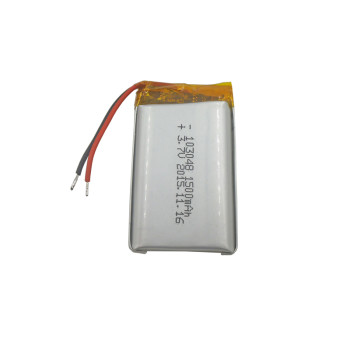 custom China 103048 3.7v 1500mah rechargeable lipo battery