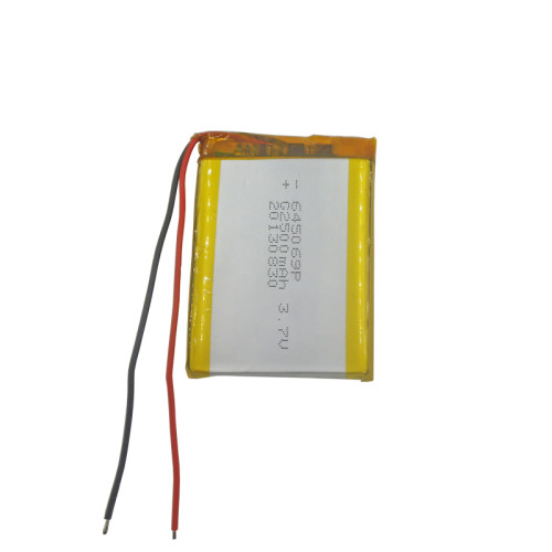Factory supply 645069 3.7v 2500mah rechargeable lithium polymer battery for electronic toy