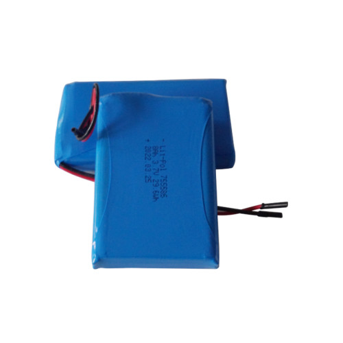 CE standard 755585 rechargeable 3.7v 8000mah 29.6wh lipo battery pack