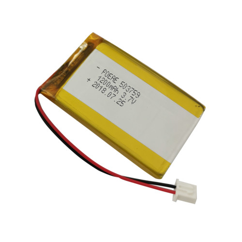 real capacity 503759 3.7v 1200mah 4.44wh rechargeable lipo battery