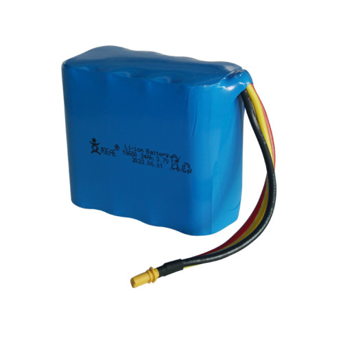 rechargeable 18650 3.7v 24ah high capacity li ion battery with wires