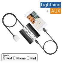 Car Adapter for iPod/iPhone Lightning For Honda GL1800